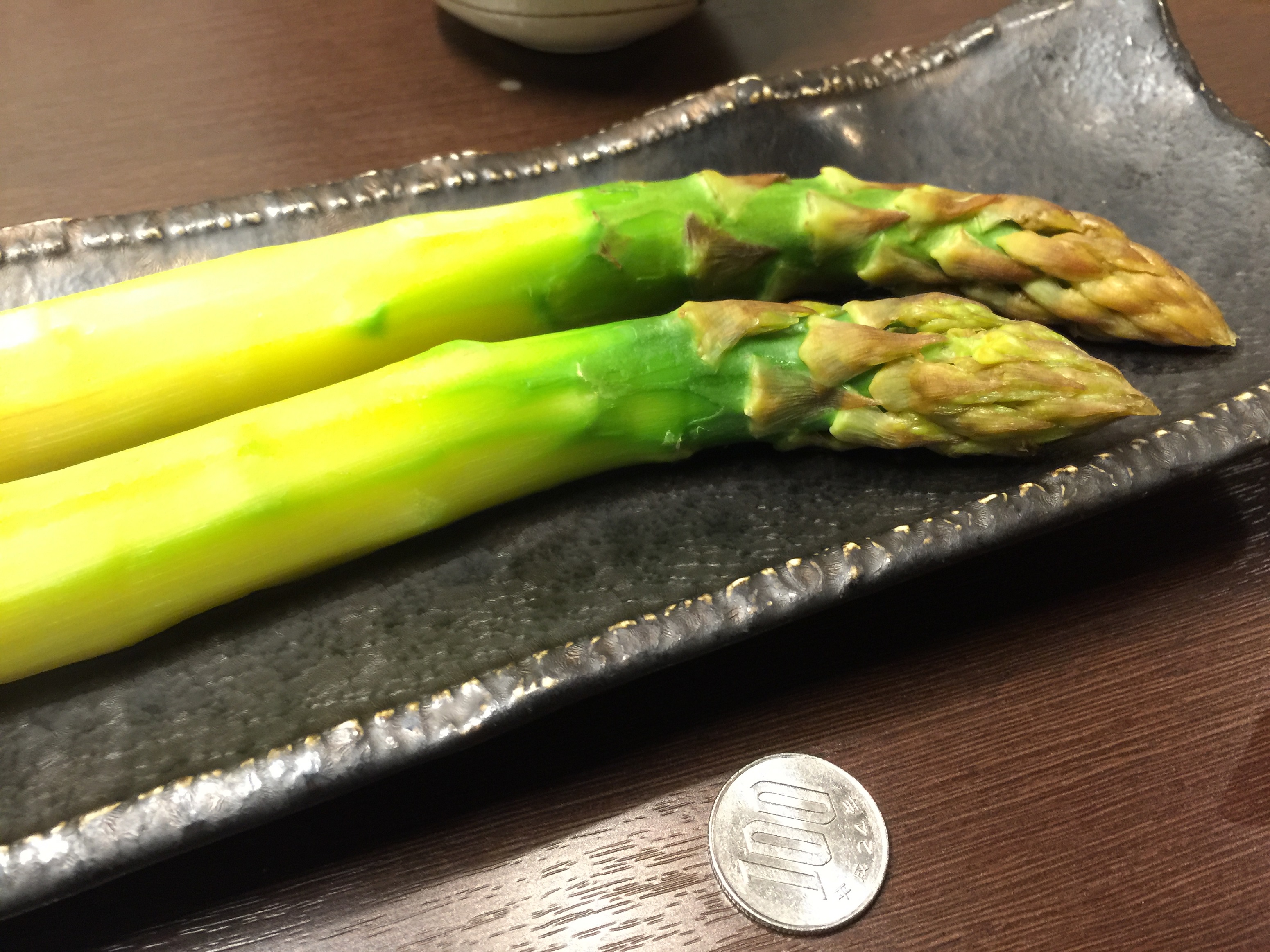 でかいアスパラが食べたいならゆう輝へ。寄せ鍋編。